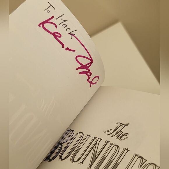 Kenneth Oppel Book Set Airborn Inkling Boundless Signed By Author #484 - Picture 9 of 10